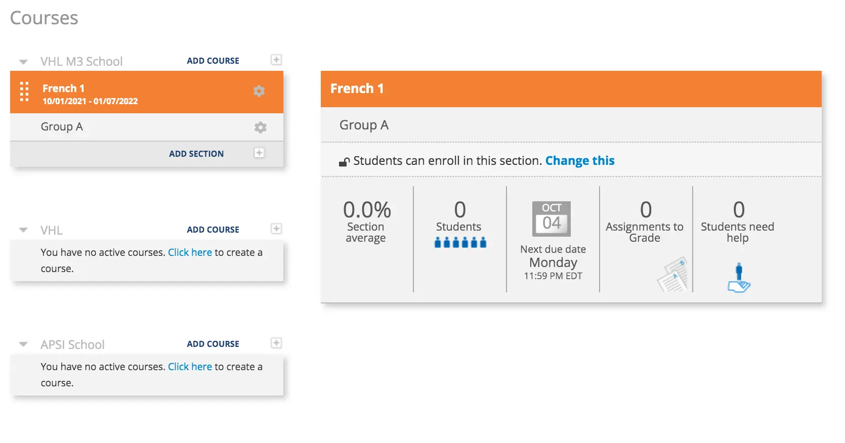 Powerful Course Management